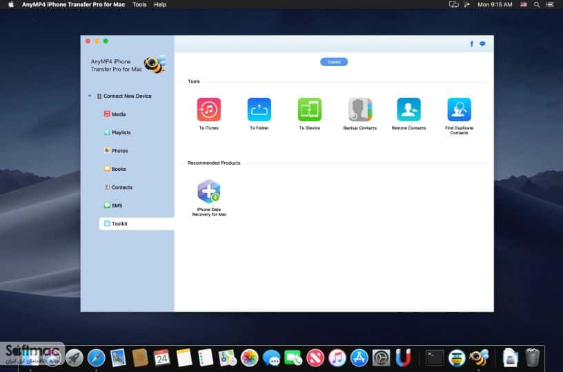 اسکرینشات 2 AnyMP4 iPhone Transfer Pro