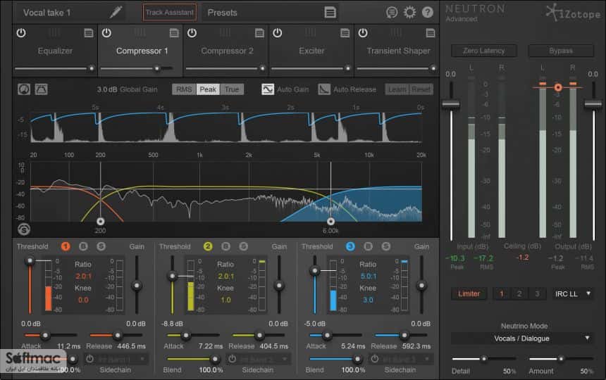 اسکرینشات 5 iZotope Neutron Advanced
