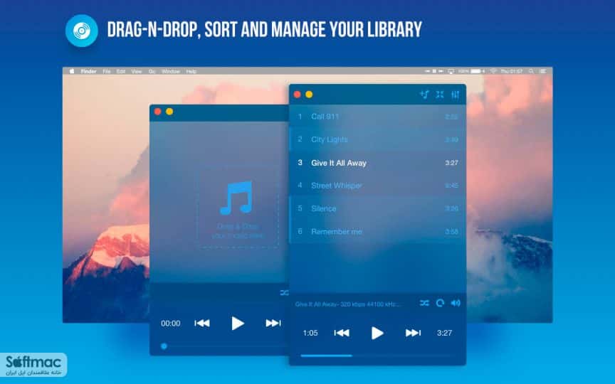 اسکرینشات 2 Music Paradise Player