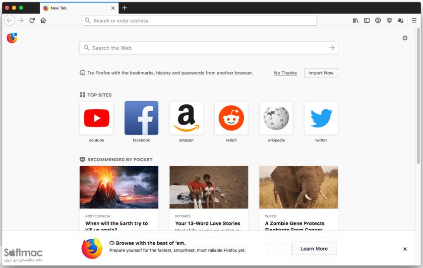 اسکرینشات 1 Firefox