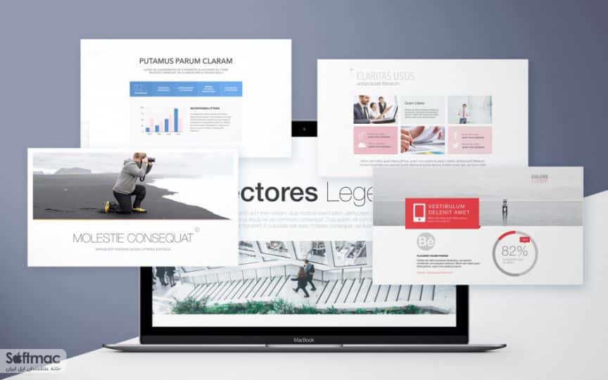 اسکرینشات 3 Templates for Keynote DesiGN