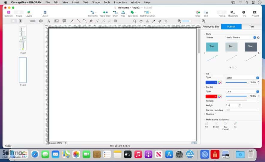 اسکرینشات 2 ConceptDraw DIAGRAM