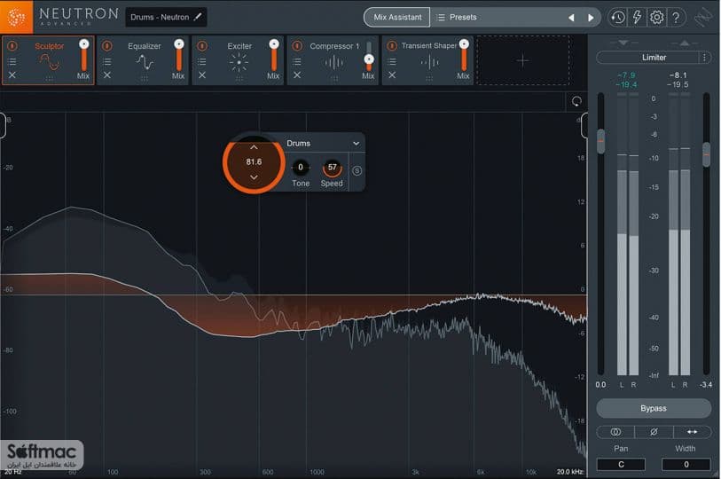 اسکرینشات 1 iZotope Neutron Advanced