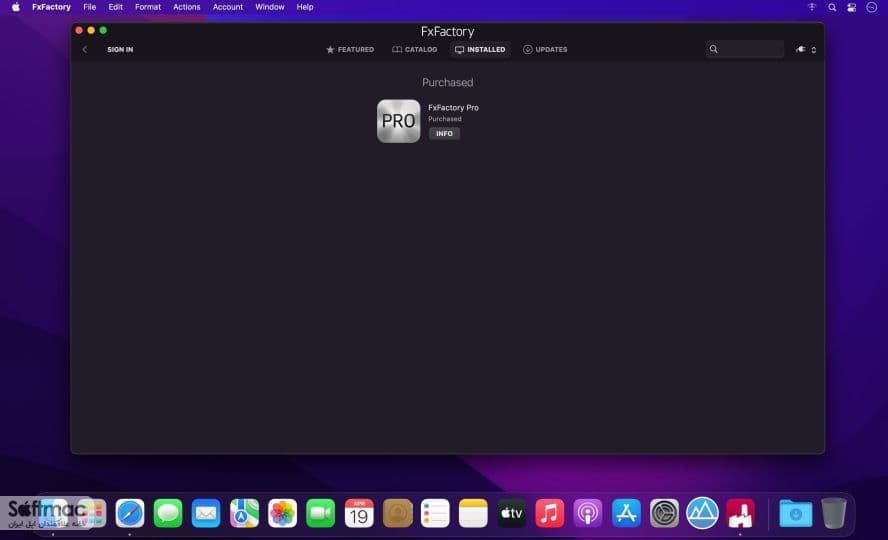 اسکرینشات 1 FxFactory Pro