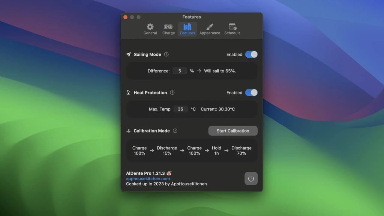 اسکرینشات 1 AlDente Pro