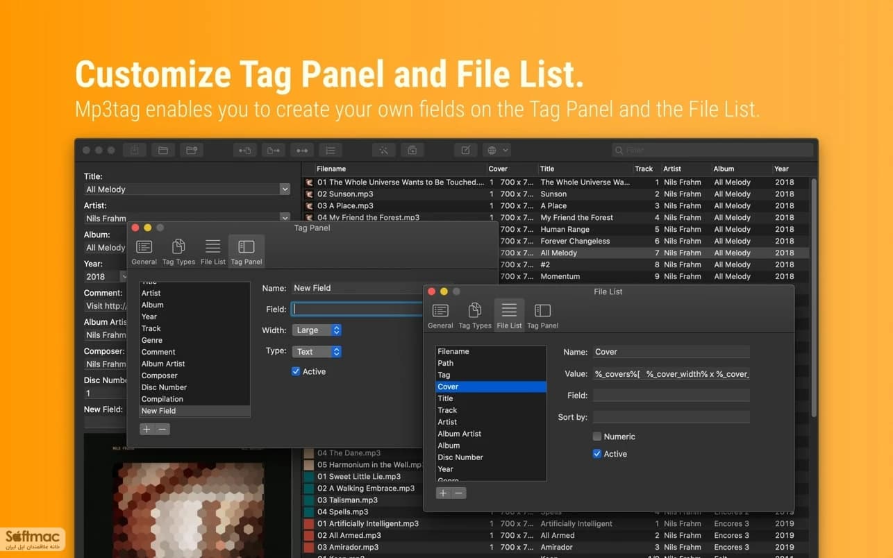 اسکرینشات 1 Mp3tag