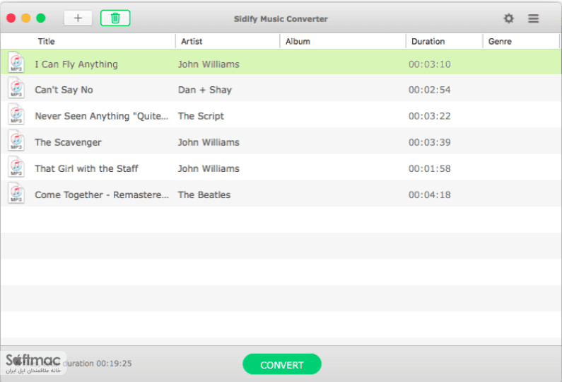 اسکرینشات 2 Sidify Music Converter for Spotify