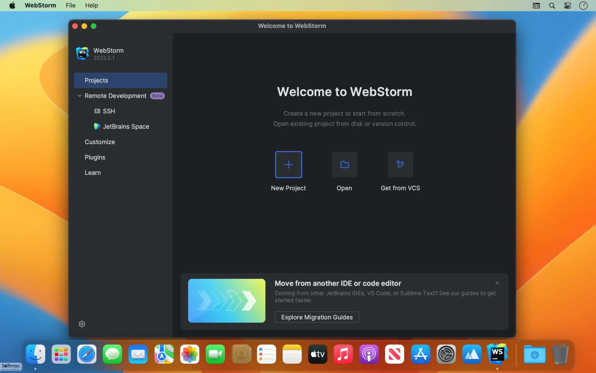 اسکرینشات 3 WebStorm