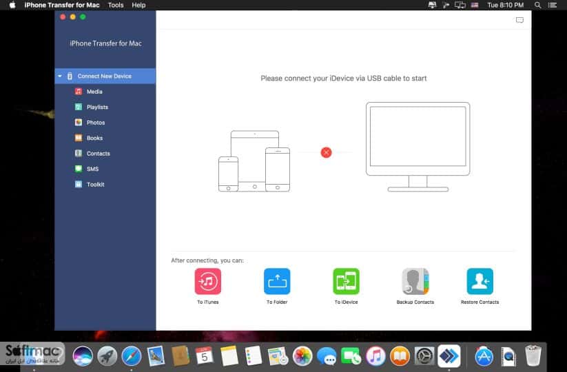 اسکرینشات 3 Apeaksoft iPhone Transfer