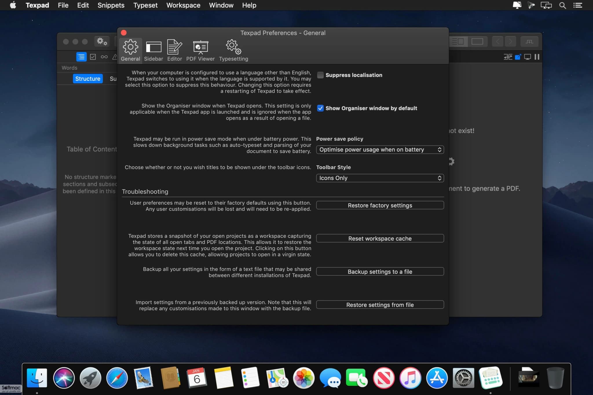 اسکرینشات 1 Texifier