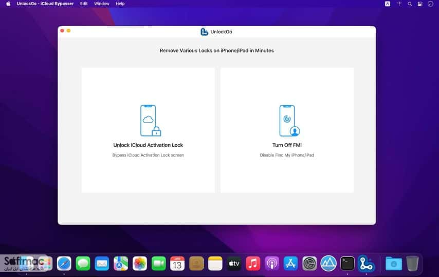 اسکرینشات 3 UnlockGo iCloud Bypasser