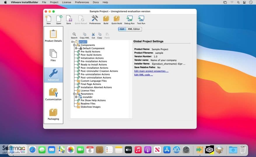اسکرینشات 1 VMware InstallBuilder Enterprise