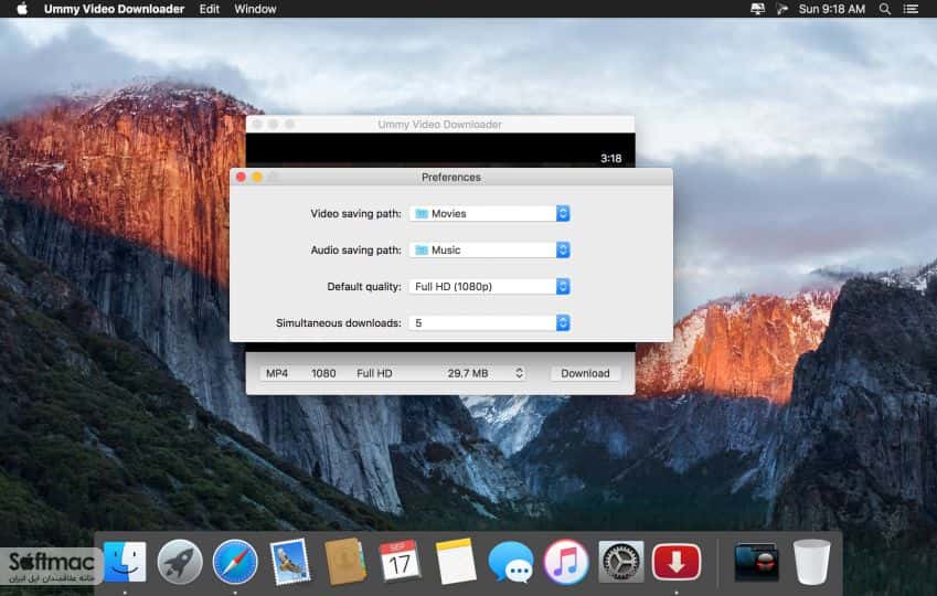 اسکرینشات 2 Ummy Video Downloader