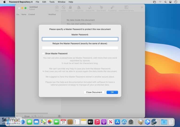 اسکرینشات 3 Password Repository