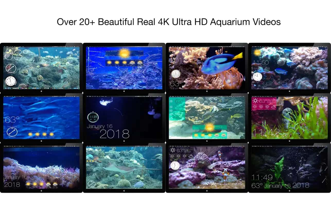 اسکرینشات 3 Aquarium 4K