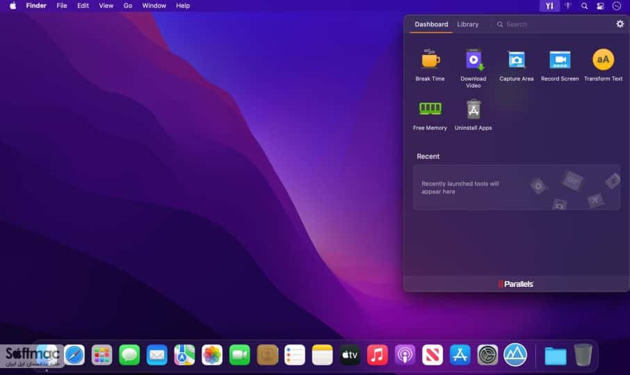 اسکرینشات 3 Parallels Toolbox