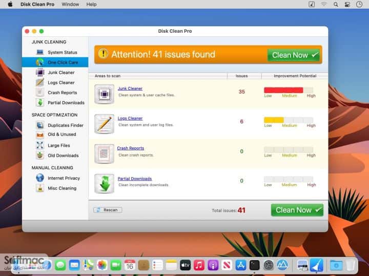 اسکرینشات 3 Disk Cleaner Pro