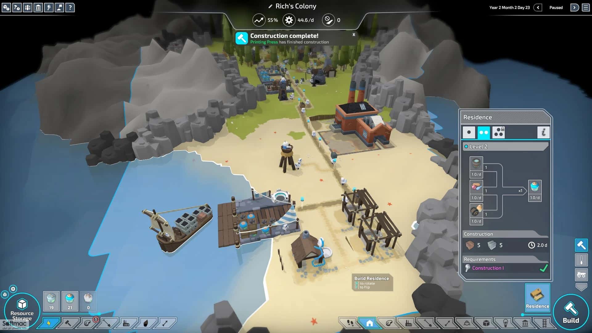 اسکرینشات 2 The Colonists