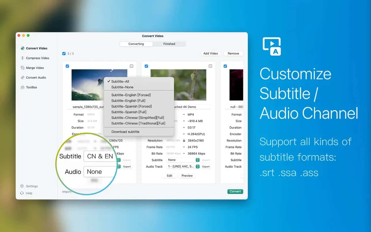 اسکرینشات 2 Video Converter X