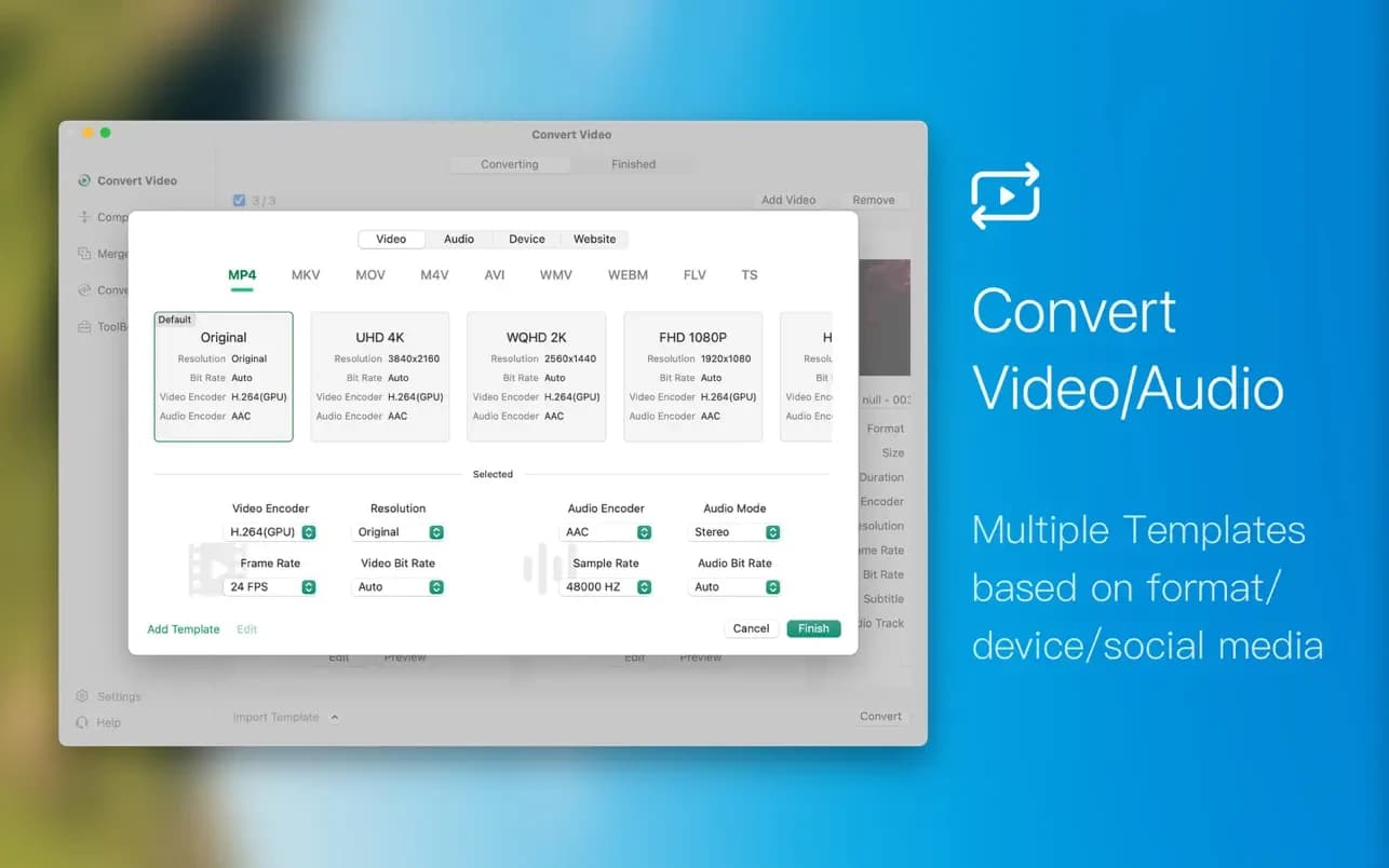 اسکرینشات 1 Video Converter X