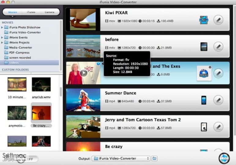 اسکرینشات 2 iFunia Video Converter
