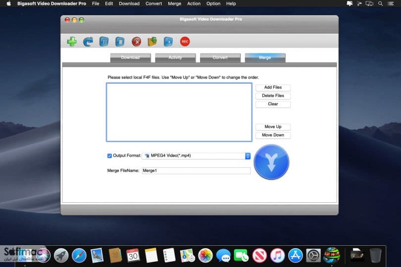 اسکرینشات 1 Bigasoft Video Downloader Pro