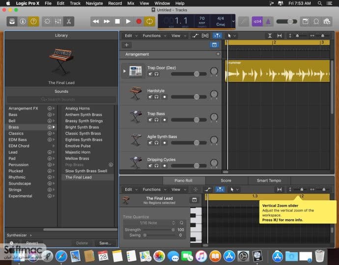 اسکرینشات 1 Logic Pro X