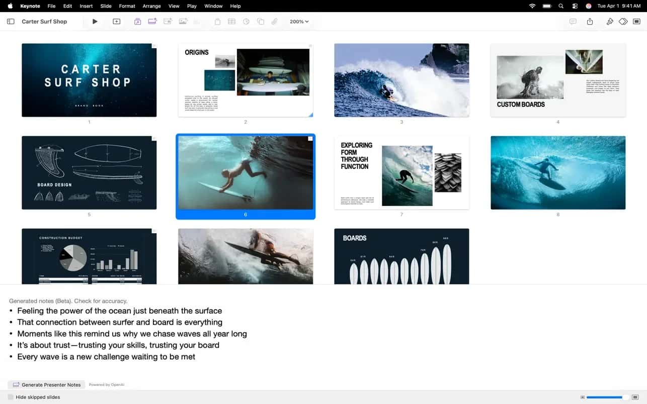 اسکرینشات 3 Keynote Creator Studio