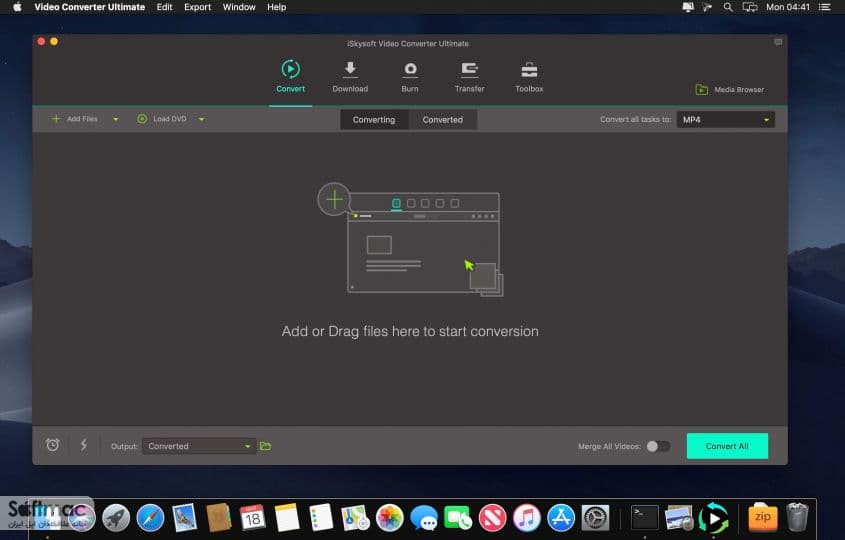 اسکرینشات 1 iSkysoft Video Converter Ultimate