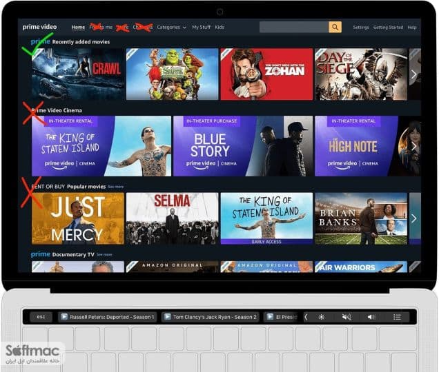 اسکرینشات 1 Clicker for Prime Video