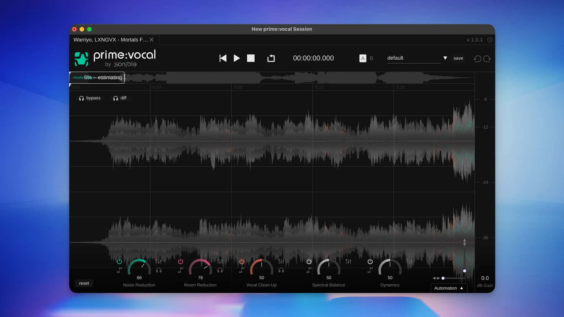 اسکرینشات 3 Sonible prime:Vocal
