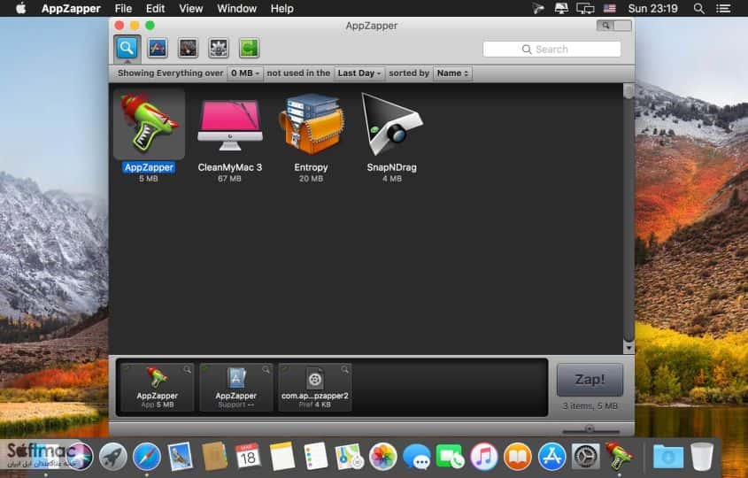 اسکرینشات 2 AppZapper