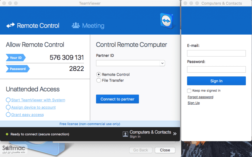 اسکرینشات 3 teamviewer