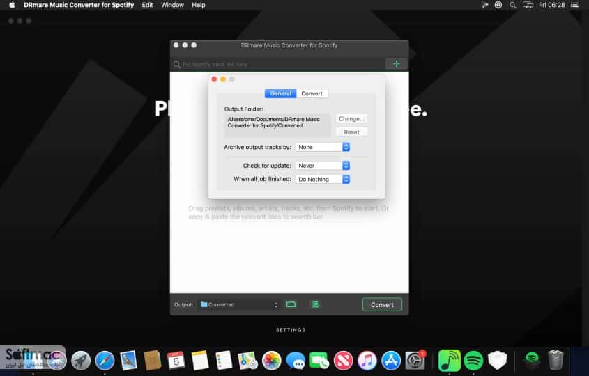 اسکرینشات 2 DRmare Music Converter for Spotify