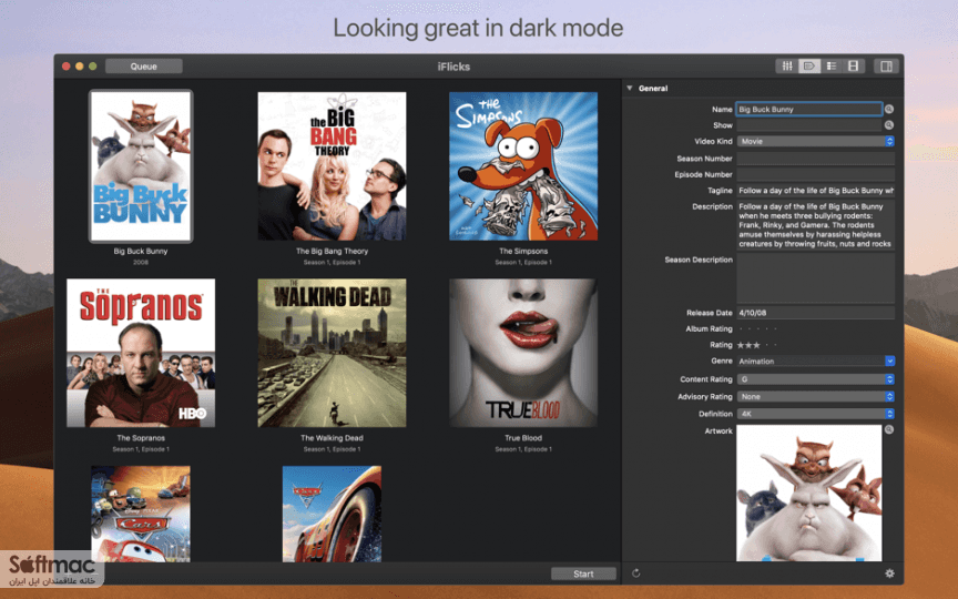 اسکرینشات 2 iFlicks