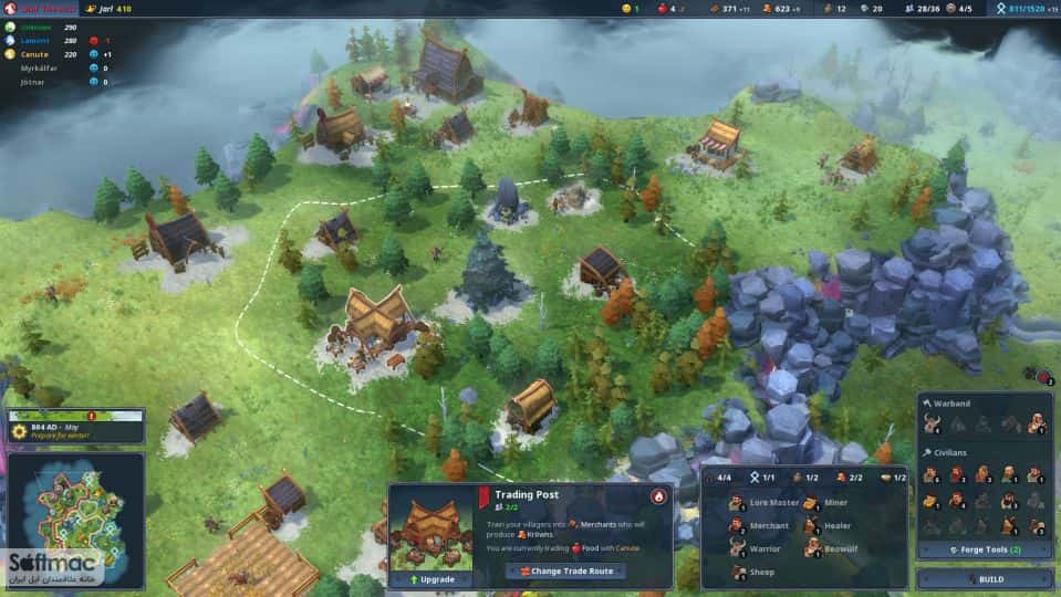 اسکرینشات 3 Northgard