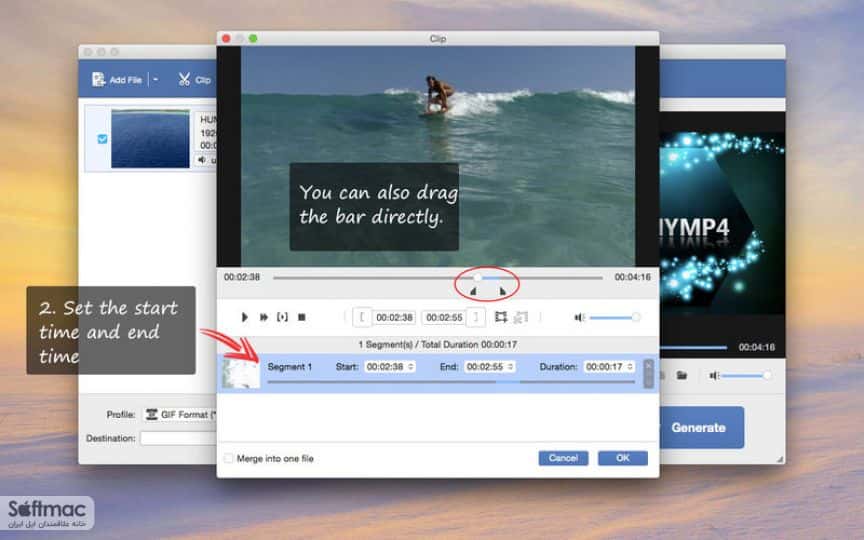 اسکرینشات 2 AnyMP4 Video 2 GIF Maker