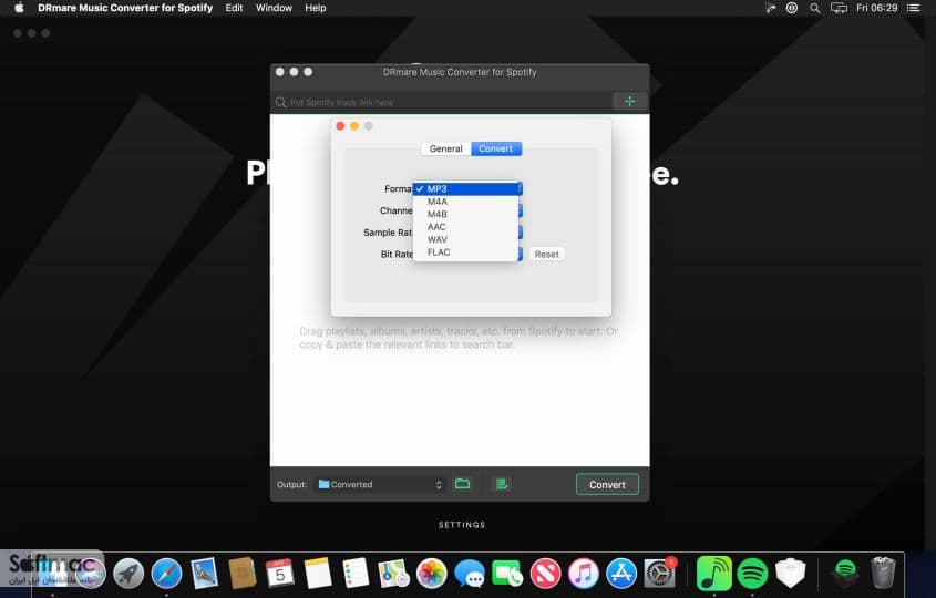 اسکرینشات 1 DRmare Music Converter for Spotify