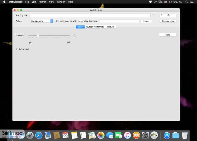 اسکرینشات 3 WebScraper