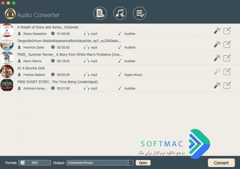 اسکرینشات 1 TunesKit Audio Converter