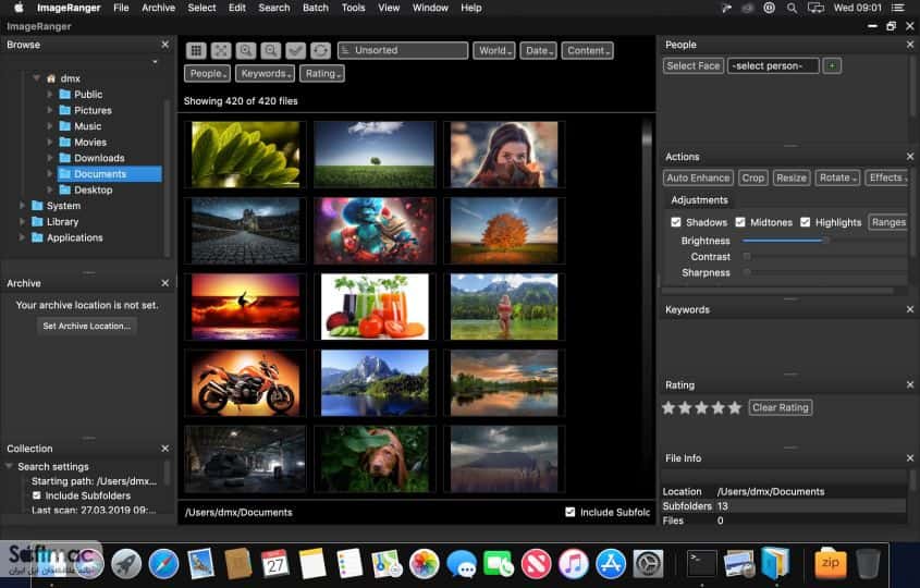 اسکرینشات 2 ImageRanger Pro Edition