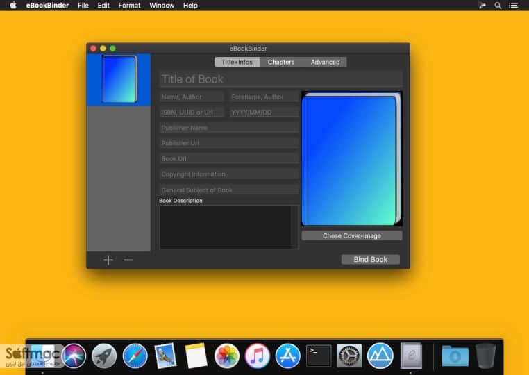 اسکرینشات 2 eBookBinder