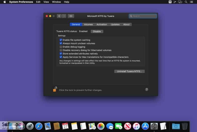 اسکرینشات 3 Tuxera NTFS