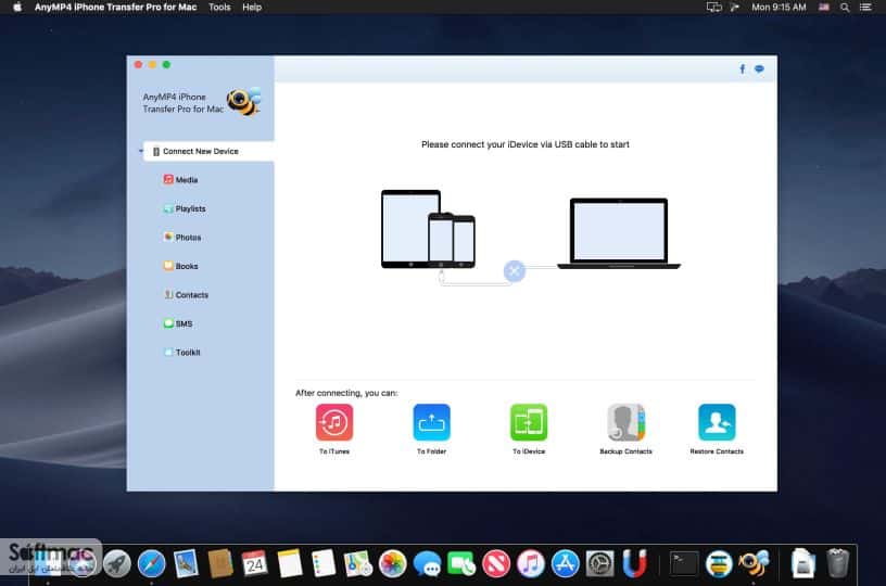 اسکرینشات 3 AnyMP4 iPhone Transfer Pro
