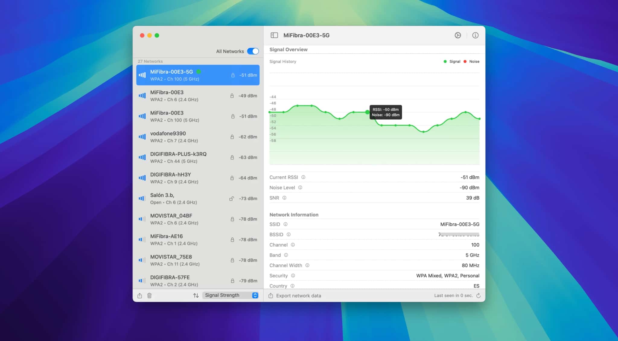 اسکرینشات 2 WiFiRadar Pro