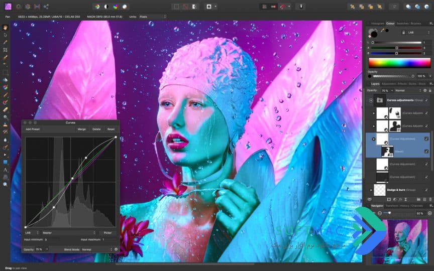 اسکرینشات 1 Affinity Photo Beta