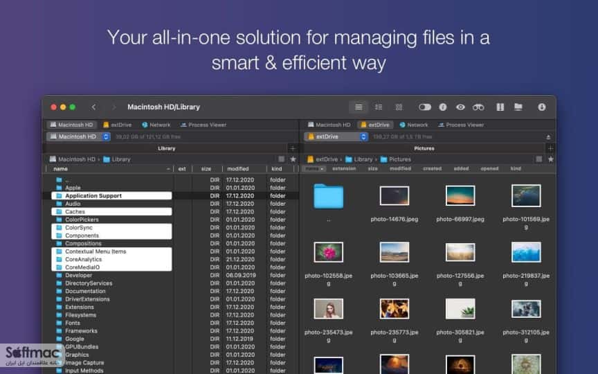 اسکرینشات 3 Commander One PRO