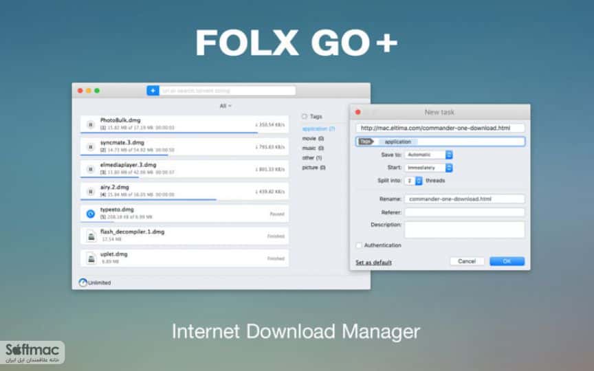 اسکرینشات 2 +Folx GO