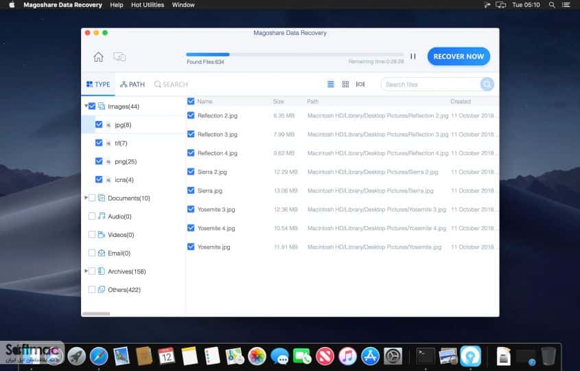 اسکرینشات 2 Magoshare Data Recovery Professional