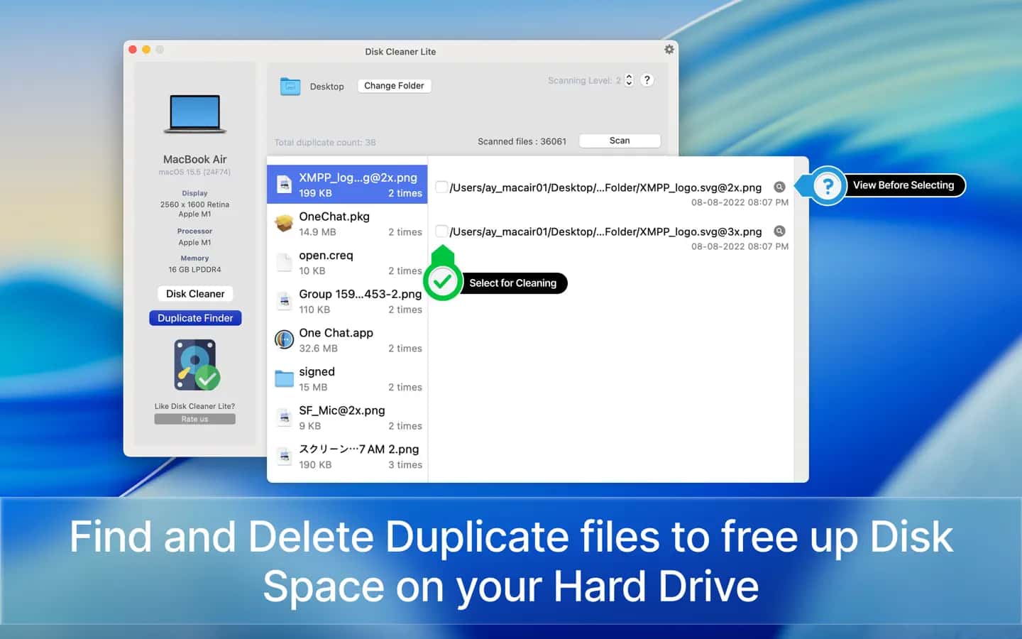 اسکرینشات 4 Disk Clean